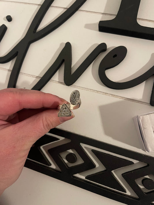 Wrap Around Fossil Ring