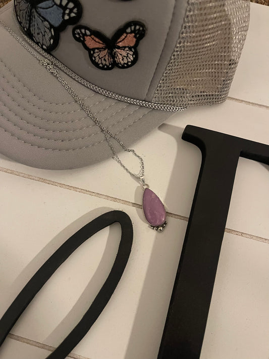 Izzy Purple Pendant
